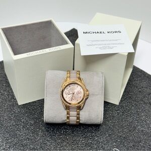 Michael Kors Mini Blair watch, model number MK6175.